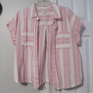 vintage button down top